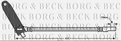 BORG & BECK bbh7536 -  Тормозной шланг